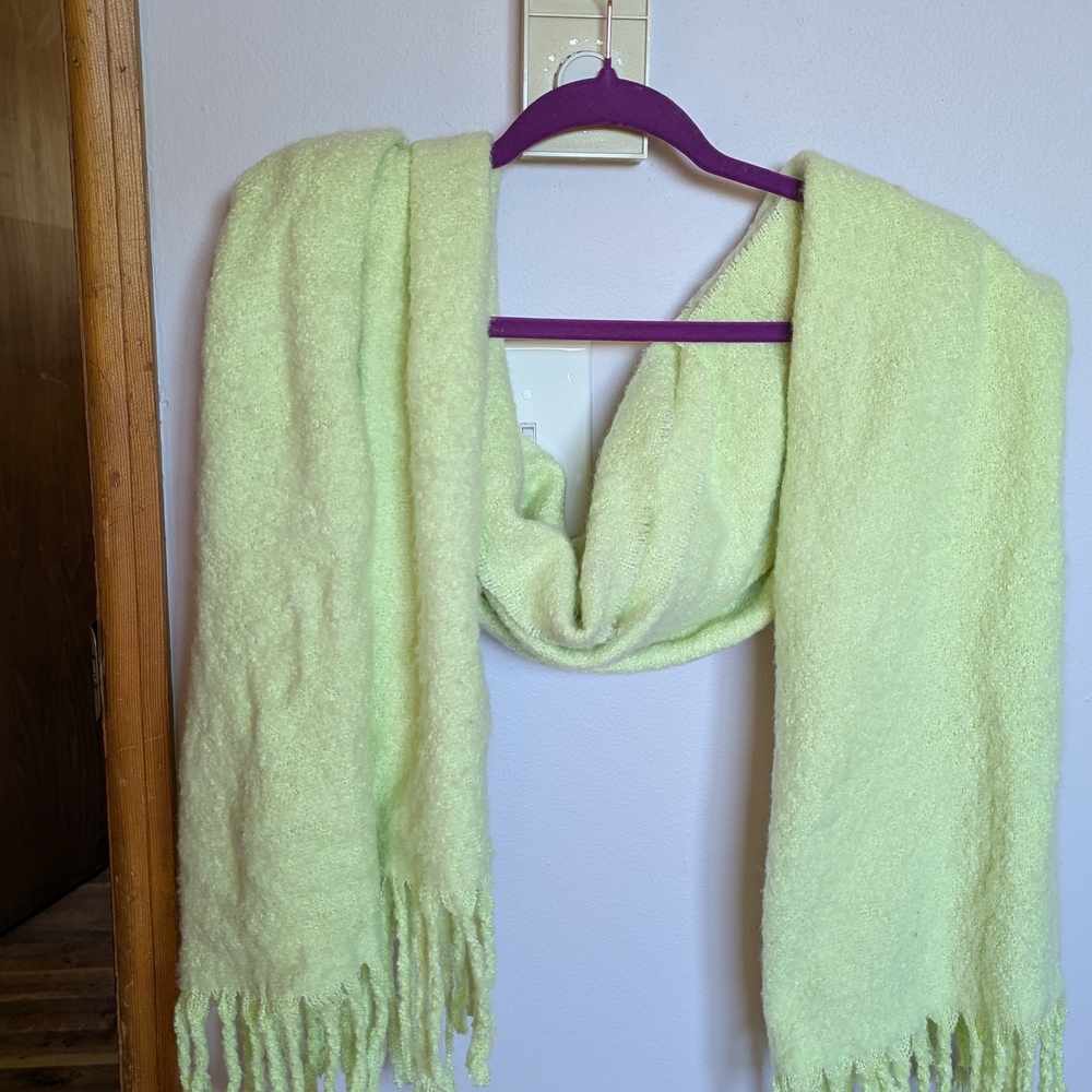Madewell Light Green Scarf